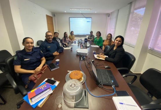 Programa Patrulha Mulher Mais Segura participa de reunião sobre Formulário Nacional de Avaliação de Risco