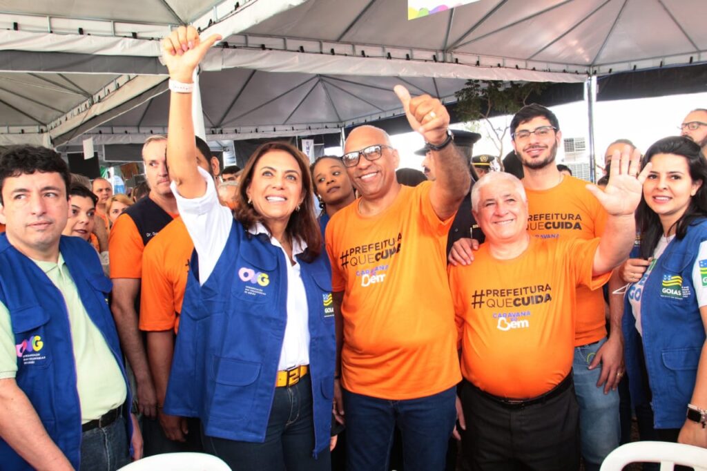 Rogério Cruz abre terceira Caravana do Bem – Prefeitura que Cuida, no 5º Mutirão Governo de Goiás, e afirma que melhores momentos como prefeito são “quando vou às ruas, ouvir as pessoas”
