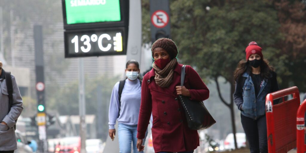 Inmet prevê frio em todo o país a partir de domingo