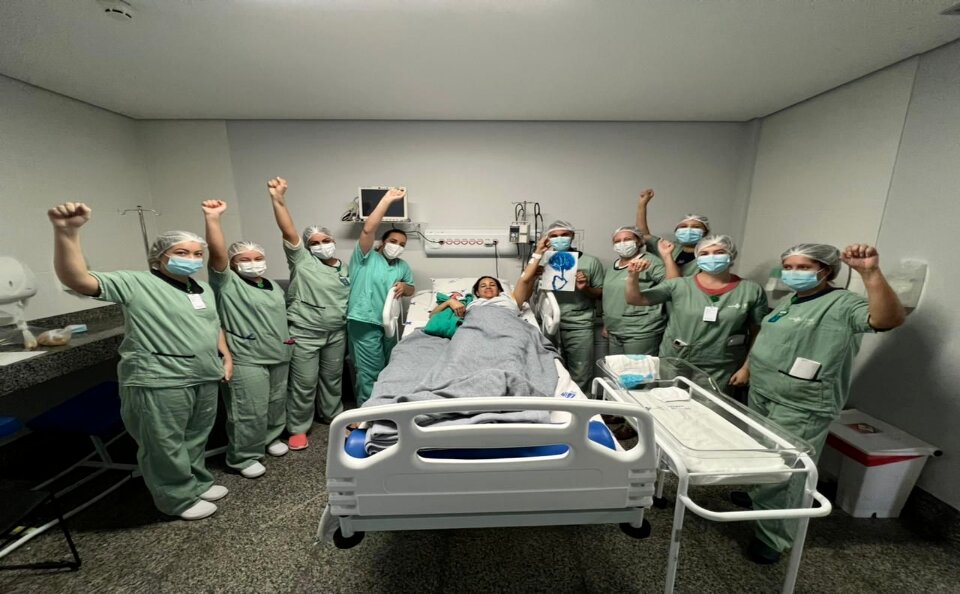 Nasce primeiro bebê do Hospital Estadual do Centro-Norte Goiano