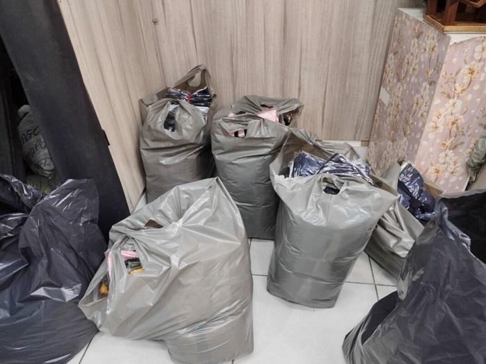 Polícia Civil apreende quase R$ 1 mi em roupas falsificadas, na 44