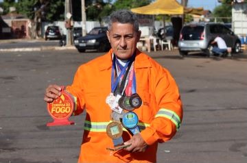 Atleta e colaborador da Comurg, Jari Luiz conta como a corrida favorece o desempenho no trabalho