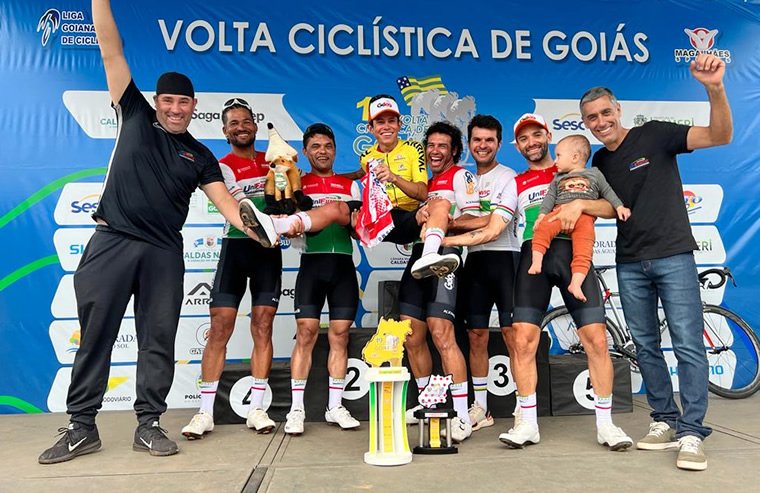 Euller Magno conquista título da Volta Ciclística de Goiás para Pindamonhangaba