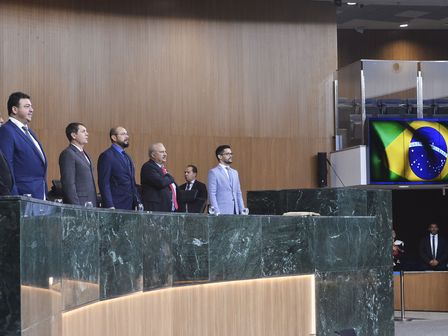 Proposta de Bruno Peixoto, Alego homenageou profissionais de proteção veicular e socorro mútuo na manhã desta 6ª-feira, 3