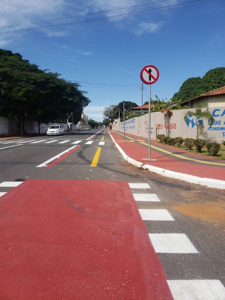 Prefeitura de Goiânia começa fiscalização nas ciclofaixas do Jardim América no dia 13/06