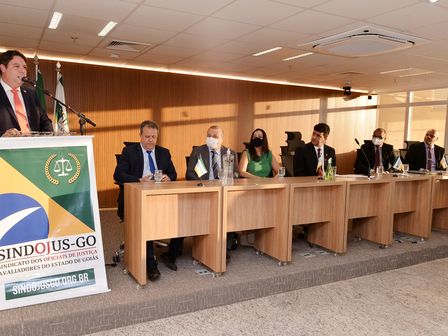 Alego sedia posse da nova presidência do Sindicato dos Oficiais de Justiça Avaliadores