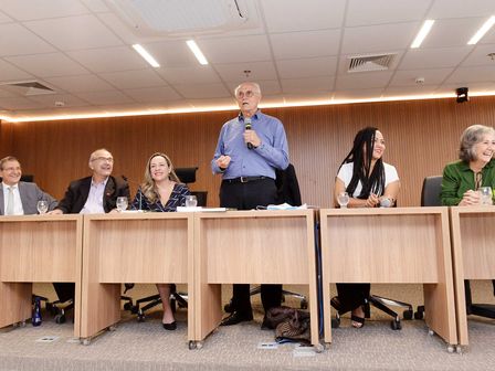 Audiência sobre renda básica, promovida pela Delegada Adriana Accorsi, tem participação de Eduardo Suplicy