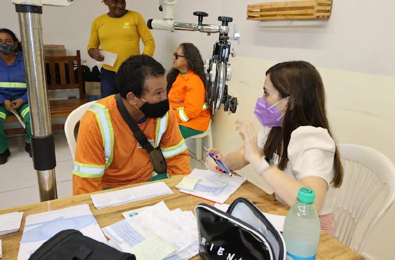 Comurg realiza 1ª edição do projeto Saúde Para os Olhos, com 350 atendimentos oftalmológicos