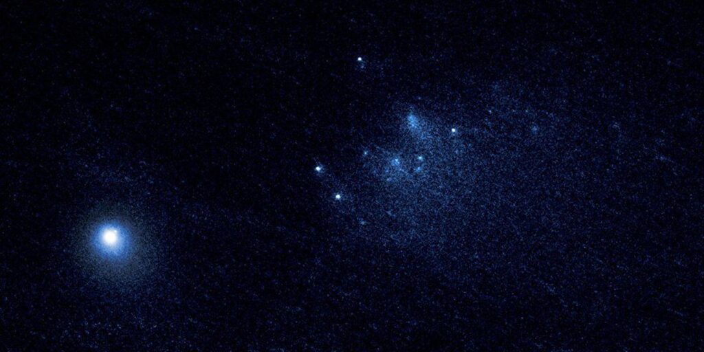 Hubble: como um buraco negro isolado pode &#039;&#039;viajar&#039;&#039; pela Via Láctea