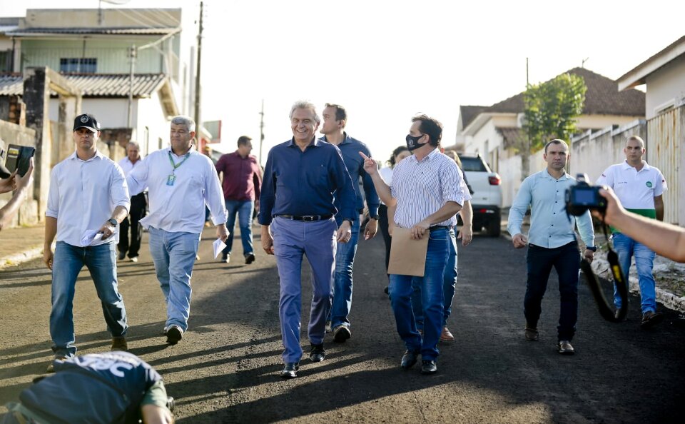 Goiás em Movimento: Caiado autoriza recuperação de ruas e avenidas em Goiandira