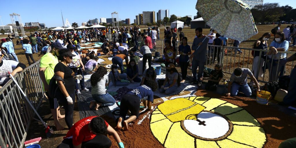 Festa de Corpus Christi volta à Esplanada após 2 anos de pandemia