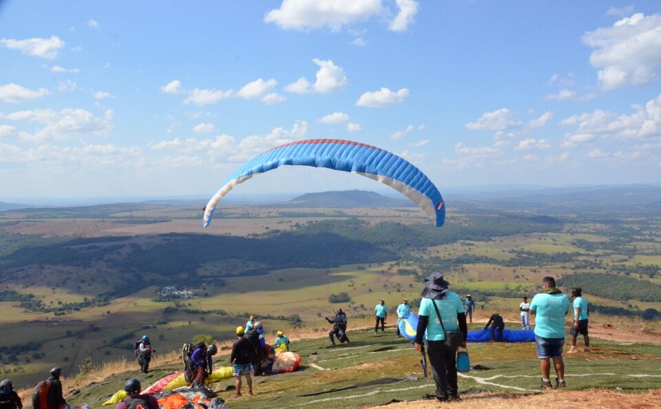 Circuito Centro-Oeste de Parapente conta com patrocínio da Goiás Turismo
