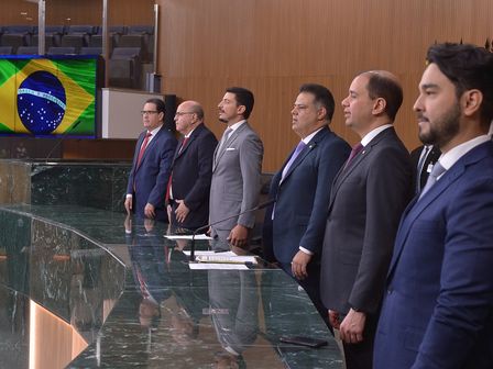 Propositura de Eduardo Prado, Alego prestou homenagens, em sessão solene na manhã desta segunda-feira, 20