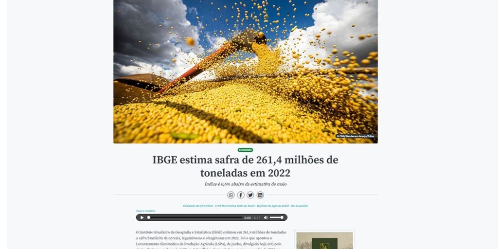 Agência Brasil disponibiliza versão de notícias em áudio