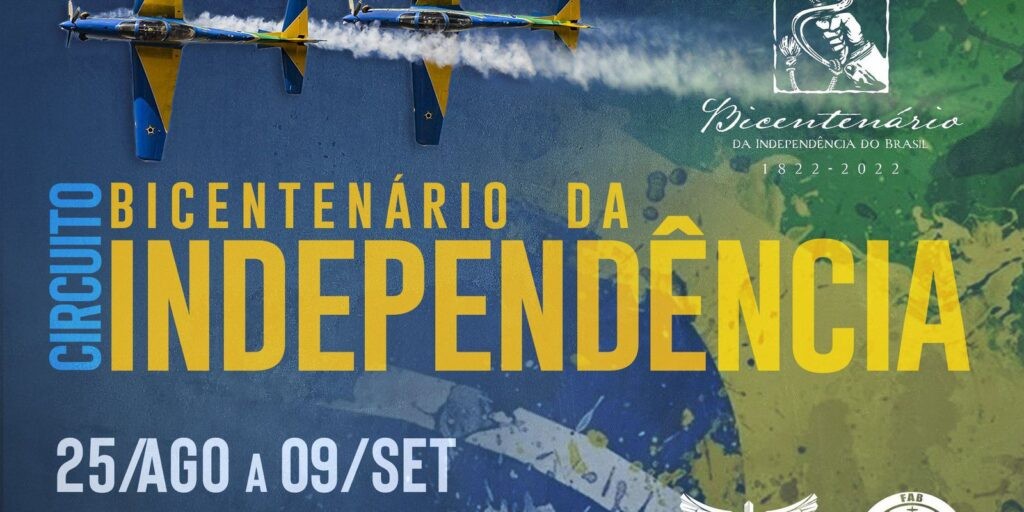 Esquadrilha da Fumaça faz demonstrações em celebração ao 7 de setembro