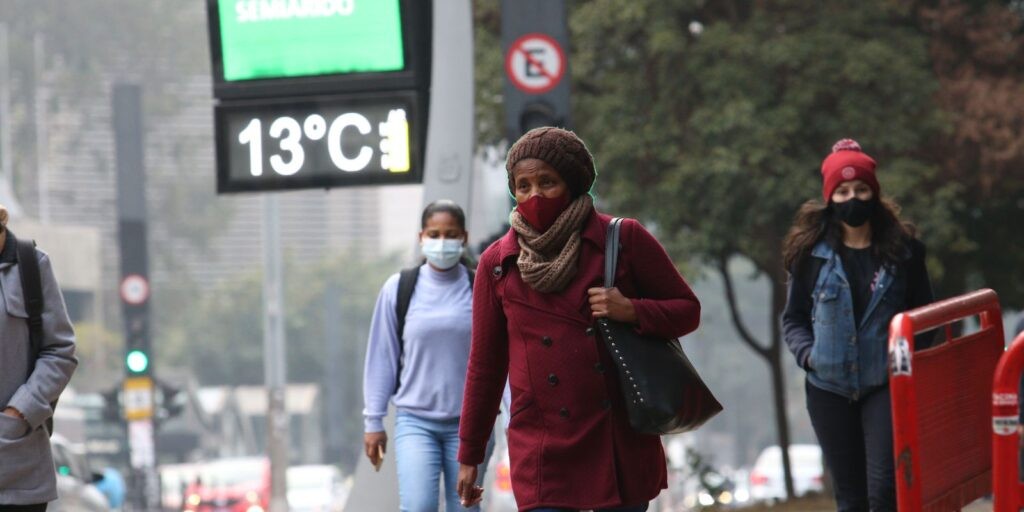 São Paulo registra recordes de baixa temperatura