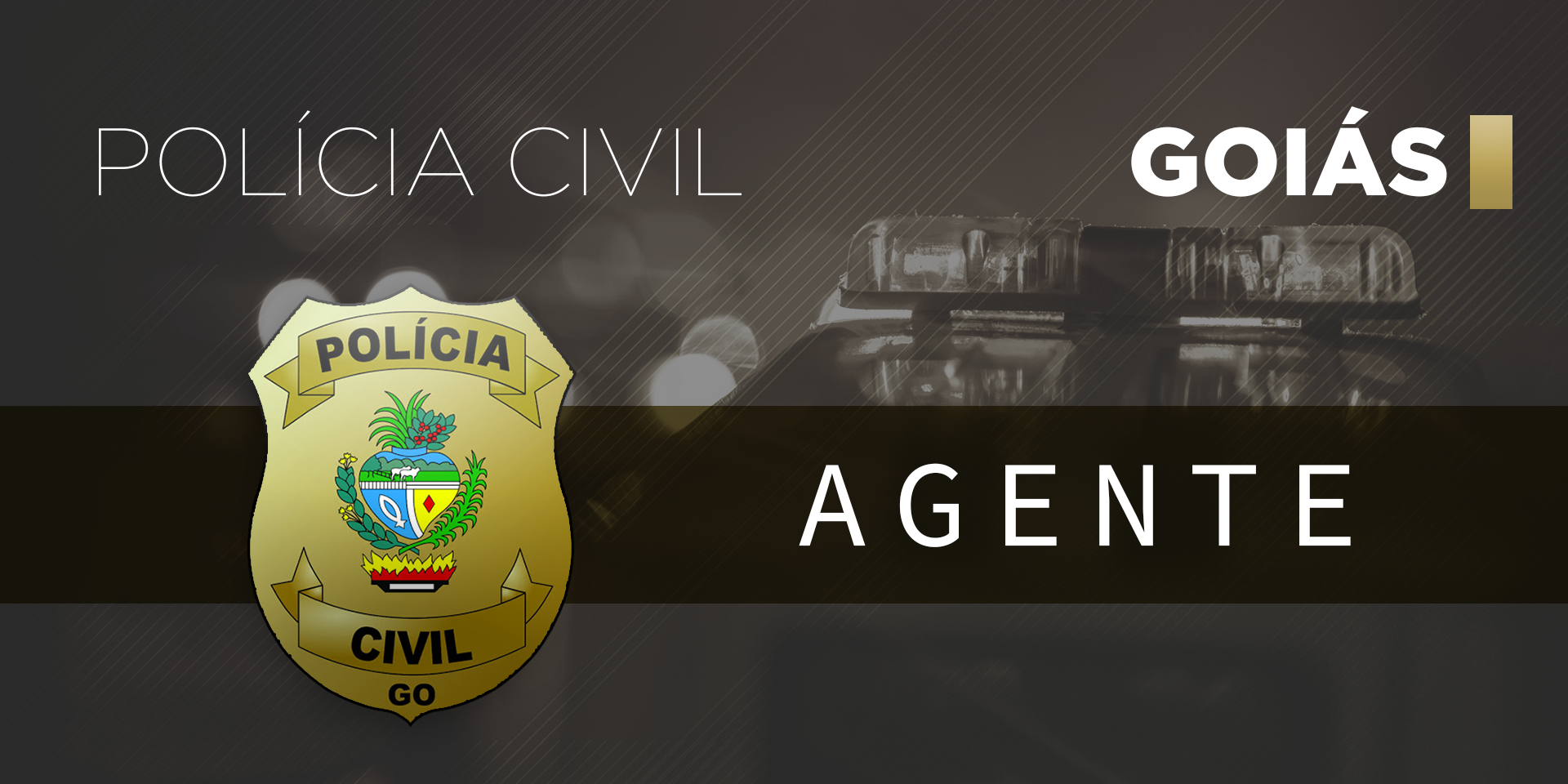 Governo de Goiás publica editais com 864 vagas para Polícia Civil