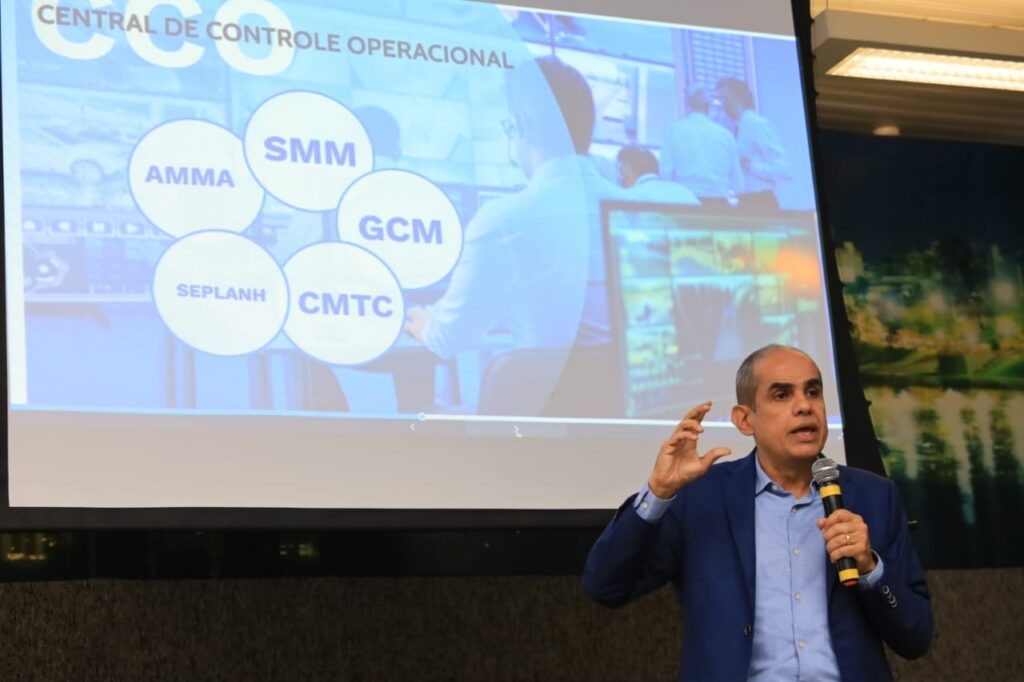 Prefeitura de Goiânia lança Central Digital de Controle do Trânsito, com 12 ações prioritárias para tornar mobilidade mais inteligente
