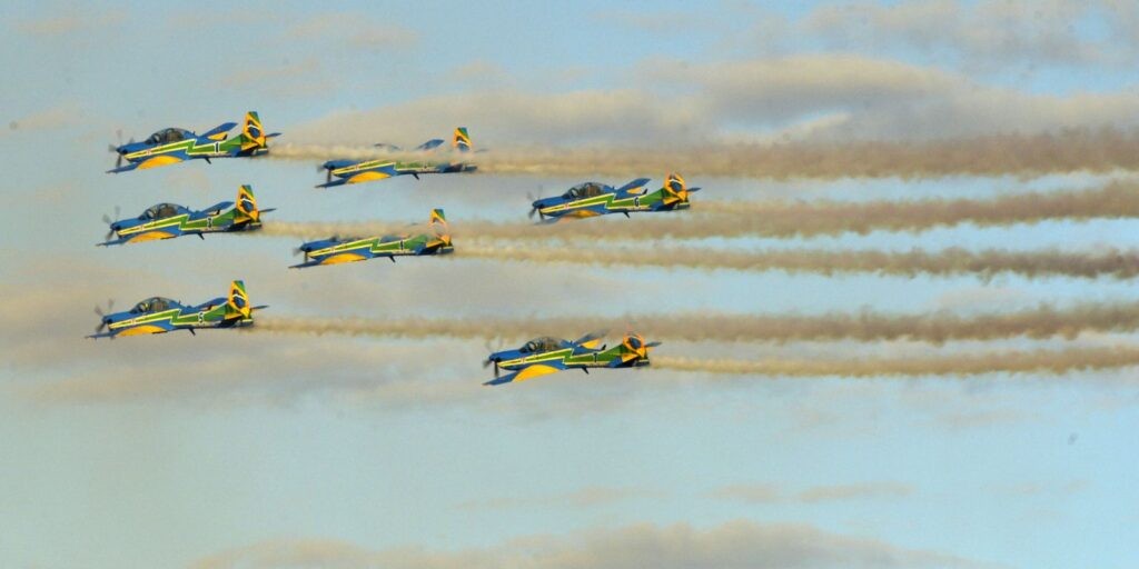 Força Aérea abre as portas da Base Aérea de Brasília para exposição