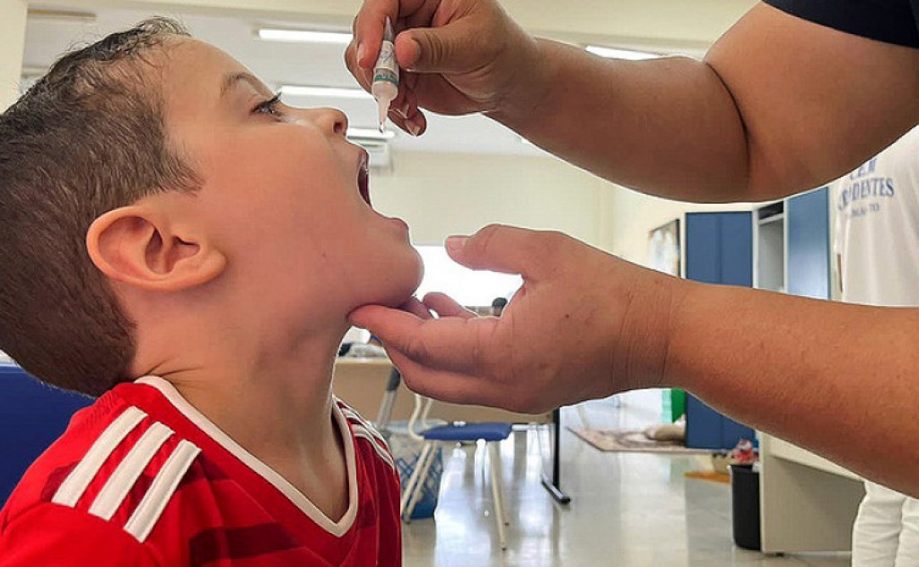 Tocantins prorroga campanha de vacinação contra a poliomielite até o dia 31 de outubro