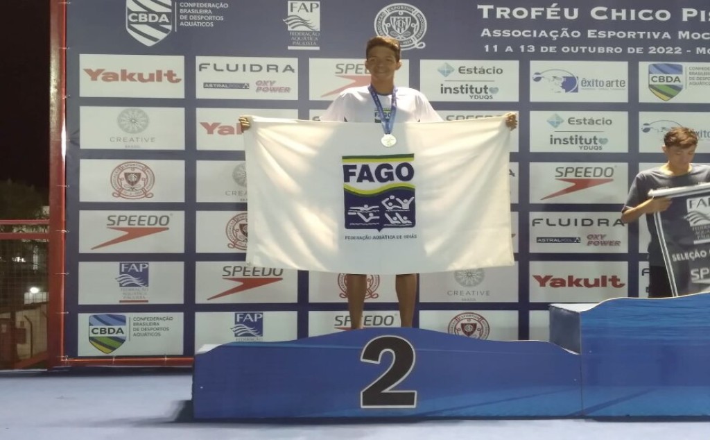 Bolsistas do Pró-Atleta conquistam pódio em competição nacional de natação