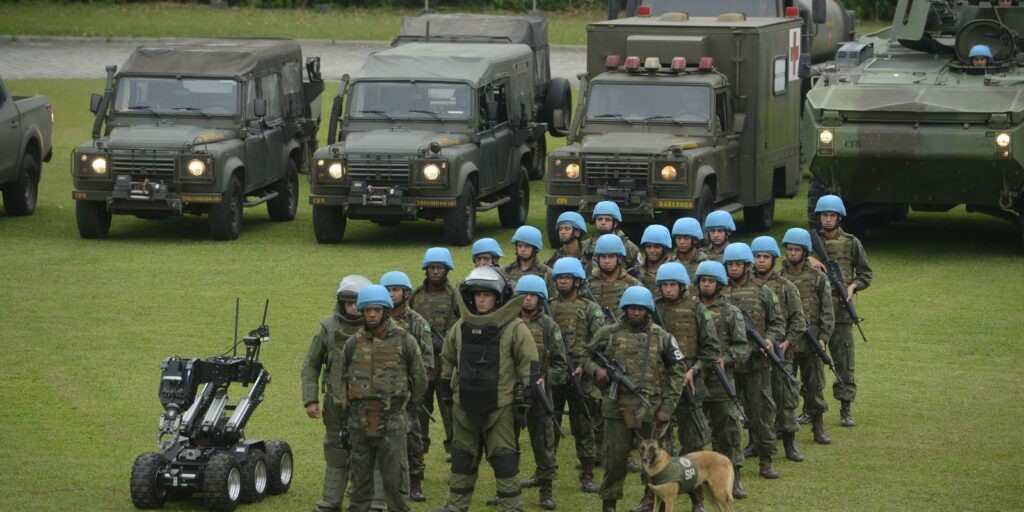 Marinha faz treinamento de capacidades para operações de paz da ONU