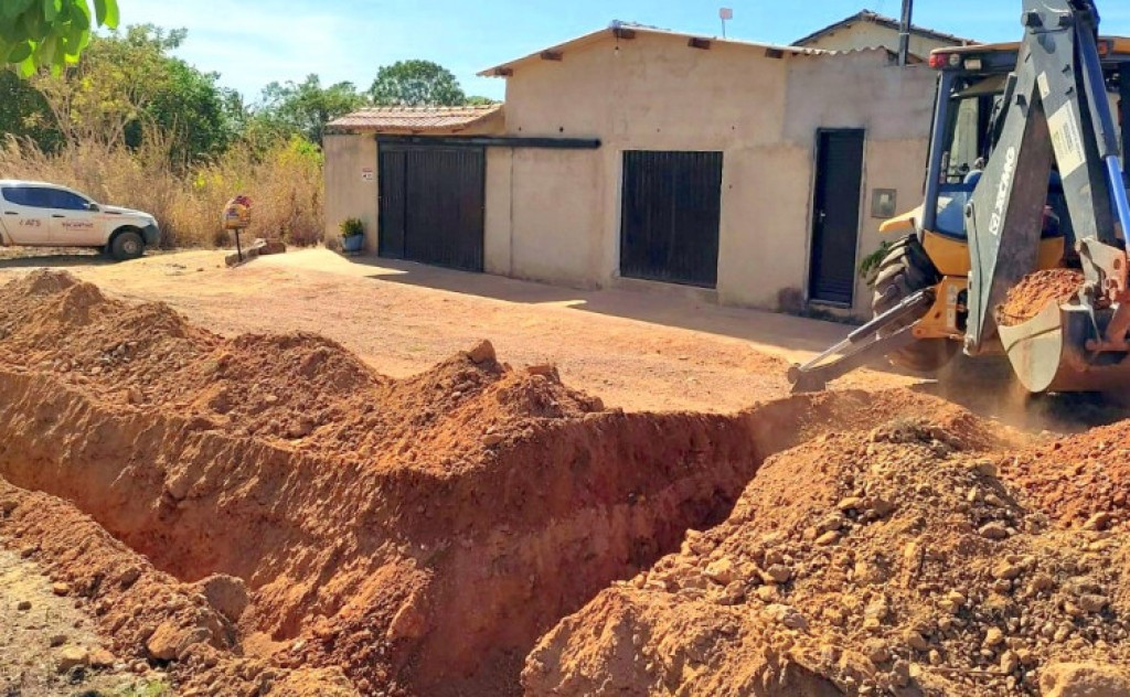 Governo do Tocantins entrega obras de extensão de rede de Distribuição e Abastecimento de Água aos moradores de Sandolândia