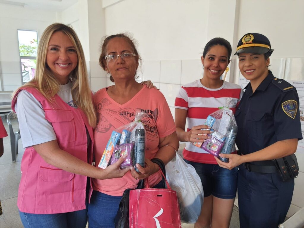 Prefeitura de Goiânia oferece serviços de saúde, psicológico e jurídico a mulheres da Região Noroeste pela campanha Outubro Rosa, nesta quarta-feira (19/10)