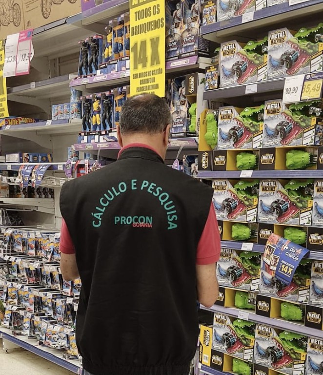 Procon Goiânia encontra variação de até 232% nos preços de brinquedos, em semana que antecede Dia das Crianças