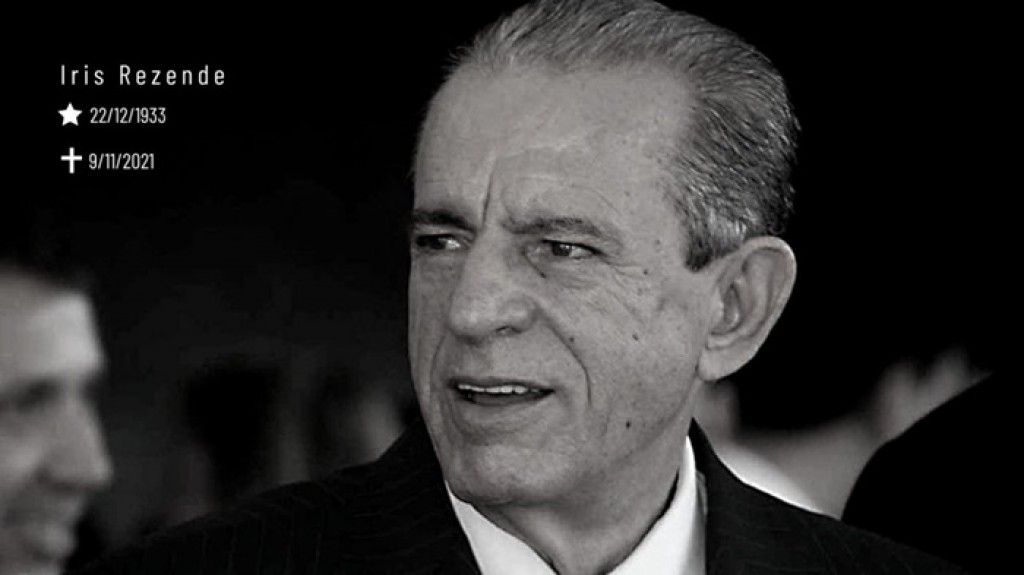 Caiado participa de homenagem ao ex-governador Iris Rezende