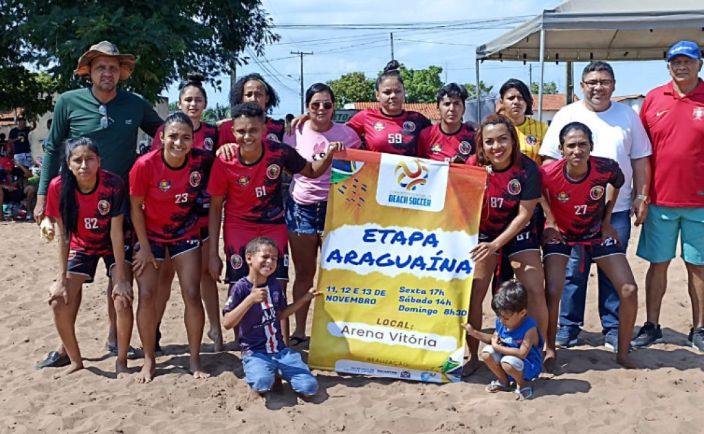 Definidos os campeões da etapa de Araguaína da Copa Interestadual de Beach Soccer