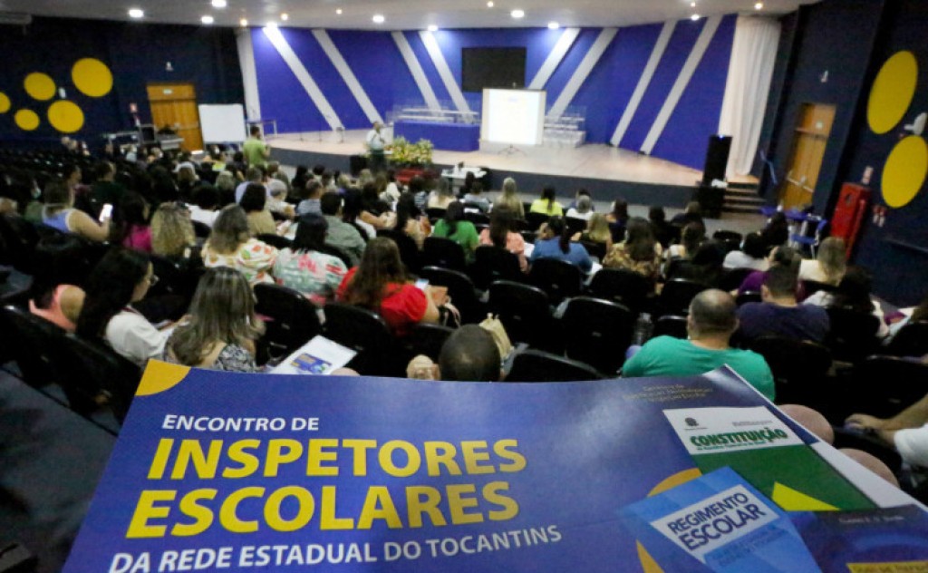 Governo do Tocantins realiza segunda etapa do encontro dos Inspetores Escolares do Tocantins