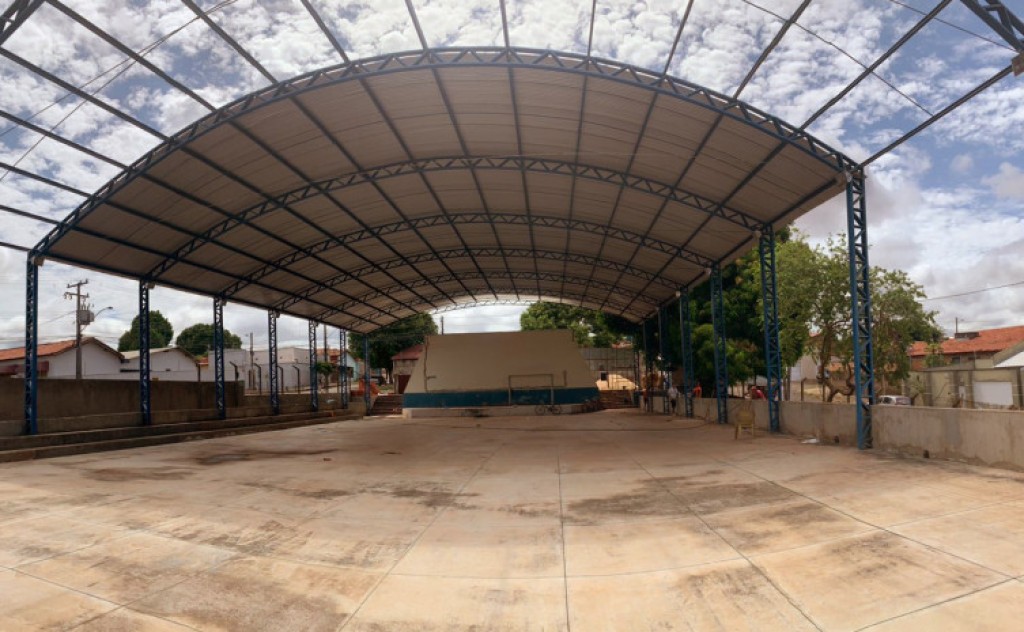 Secretaria dos Esportes e Juventude avança com reforma de Ginásio Poliesportivo em Araguaína