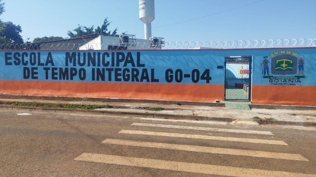 Prefeitura de Goiânia investe R$ 100 mil em revitalização da Escola Municipal GO-04