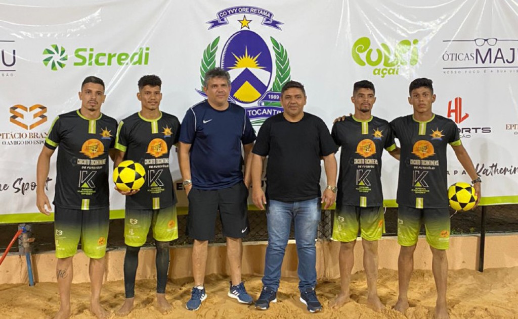 Secretaria dos Esportes e Juventude orienta sobre inscrições para a etapa de Araguaína do Circuito Tocantinense de Futevôlei