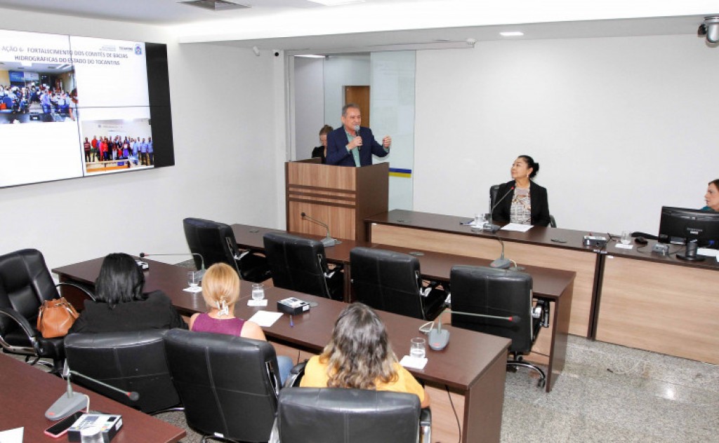 Governo do Tocantins apresenta Relatório de Gestão dos Recursos Hídricos 2022 à Comissão de Meio Ambiente da Assembleia Legislativa