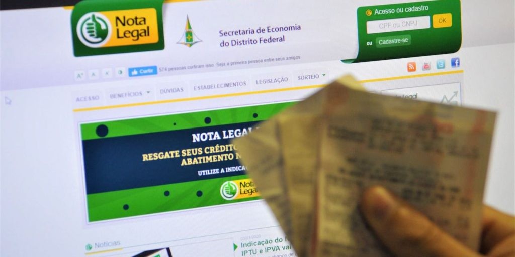 Nota Legal sorteia R$ 3 milhões em prêmios nesta sexta-feira no DF
