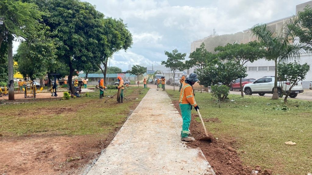 Prefeitura de Goiânia promove melhorias em espaços públicos no Setor Pedro Ludovico, e leva serviços de limpeza a 40 bairros, nesta quinta-feira (22/12)