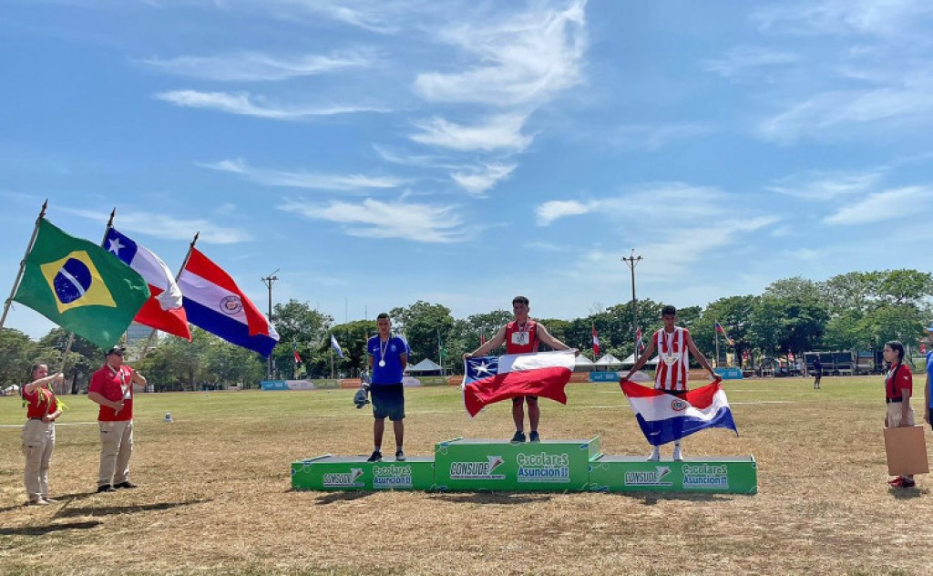 Paratleta tocantinense conquista medalha de prata nos Jogos Sulamericanos Escolares, no Paraguai