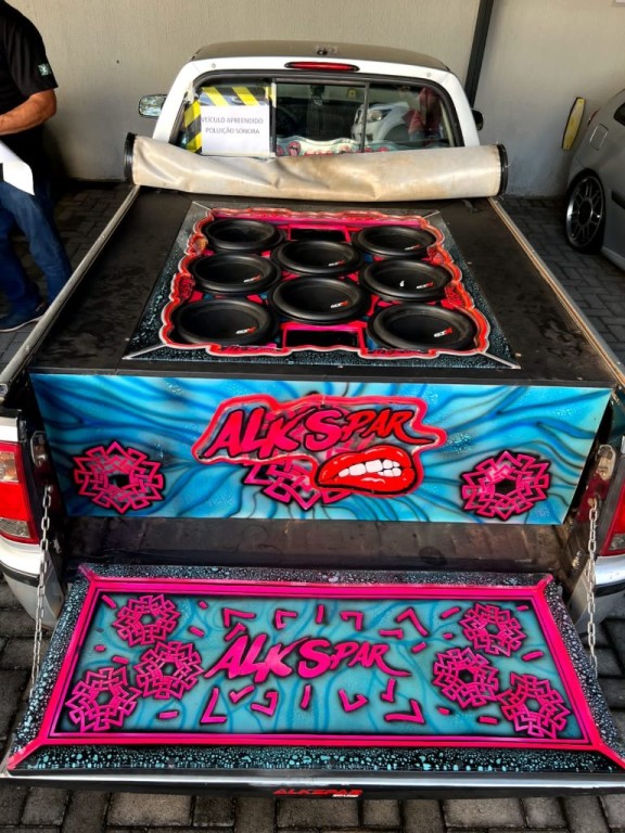 Amma apreende 16 carros de som durante operação de Natal, e multas somam R$ 320 mil