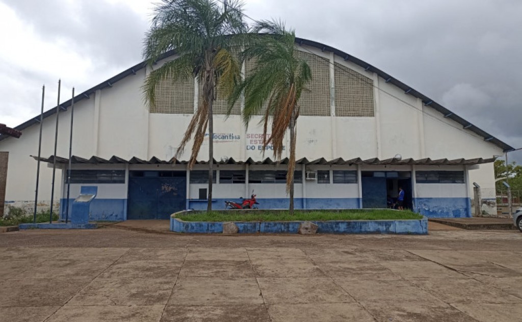 Governo do Tocantins anuncia reforma do Ginásio de Esportes Ercílio Bezerra de Castro, em Paraíso
