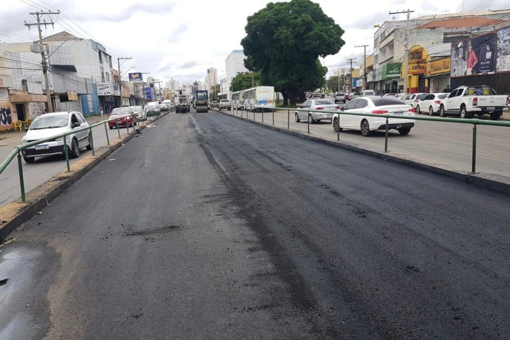 Prefeitura de Goiânia finaliza trecho 1 da Avenida Anhanguera com mais de 20 dias de antecedência