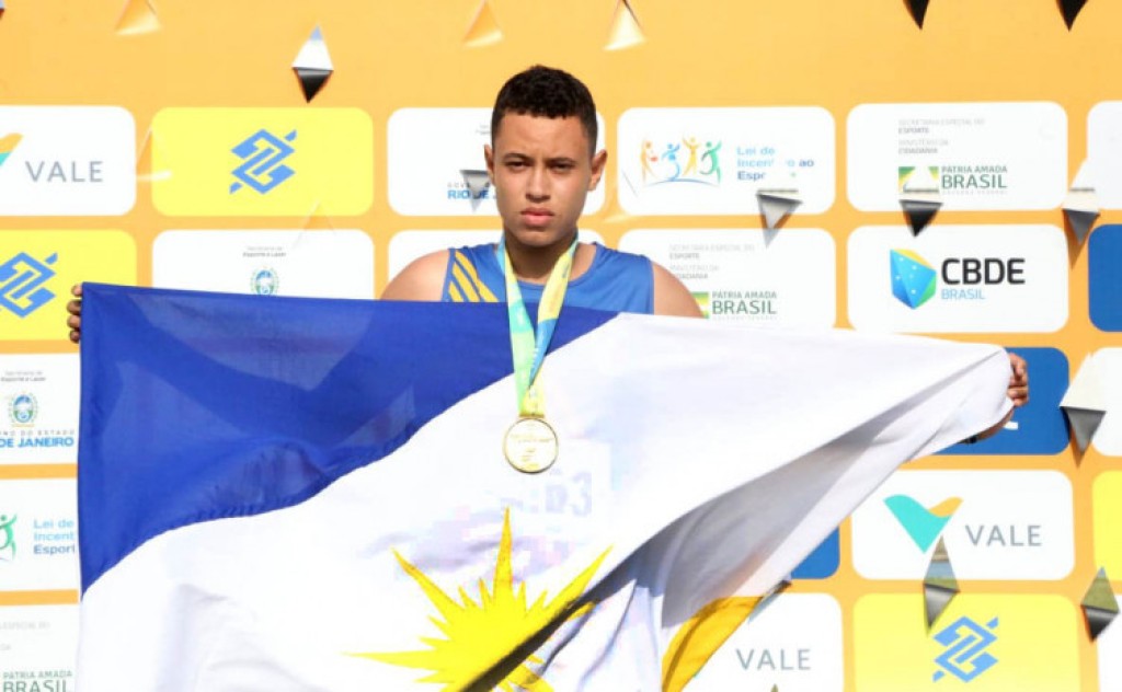 Estudante-atleta tocantinense do Atletismo adaptado representará o Brasil nos Jogos Sulamericanos Escolares