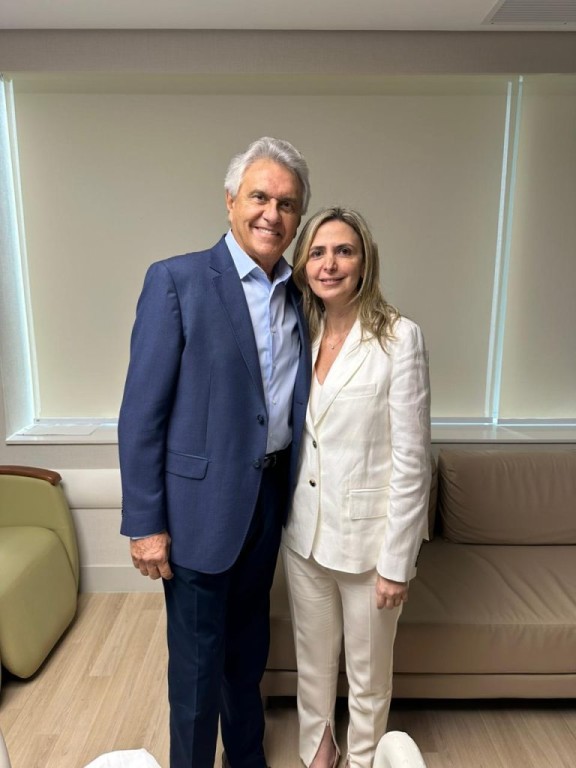 Governador Ronaldo Caiado tem alta hospitalar