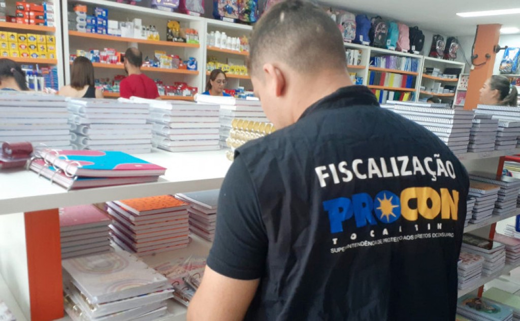 Em Araguaína, Procon Tocantins constata variação de 188% em material escolar