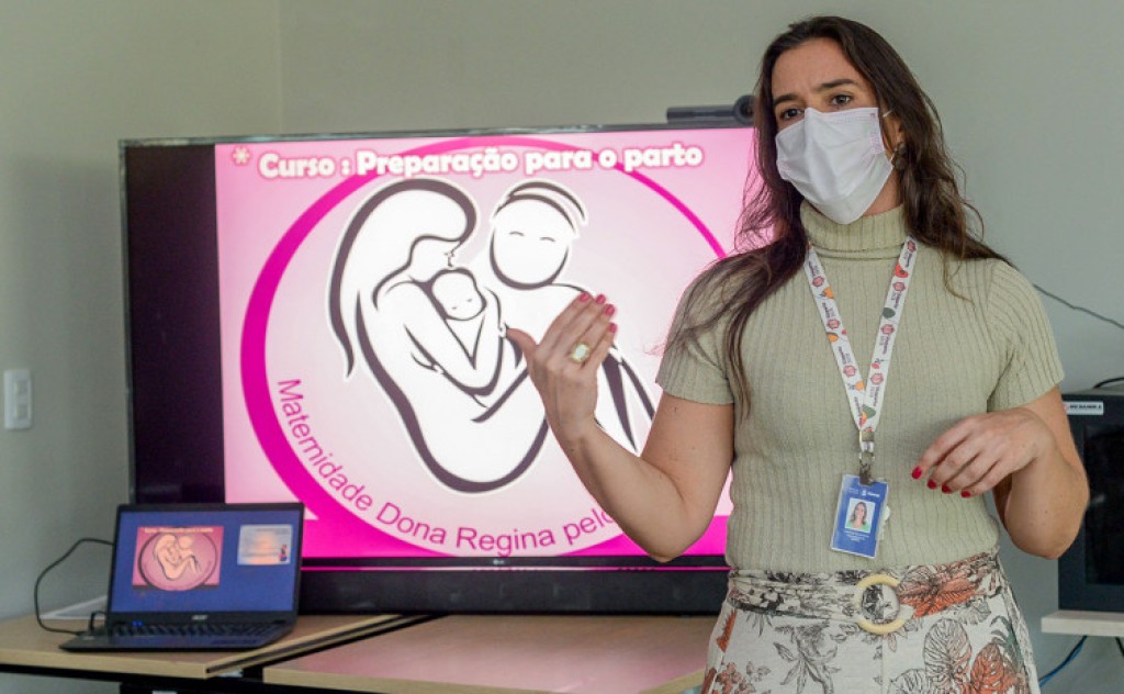 Hospital Dona Regina abre inscrições de cursos para gestantes