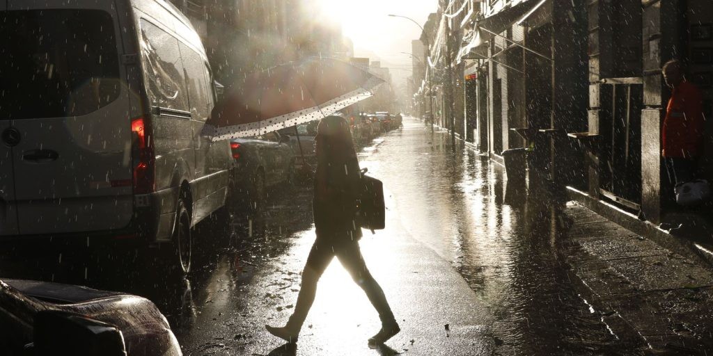 Inmet alerta para chuvas intensas durante o fim de semana