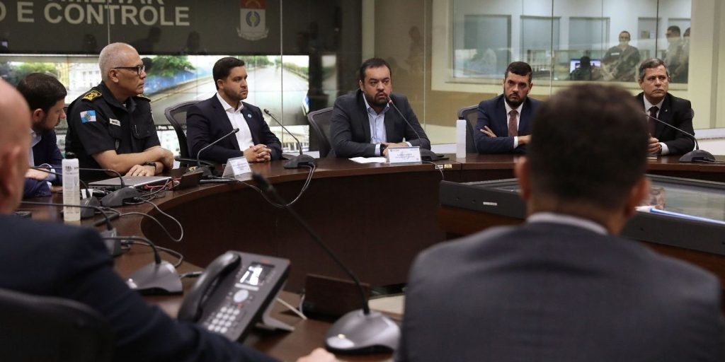 Governador do Rio se reúne para discutir atos antidemocráticos