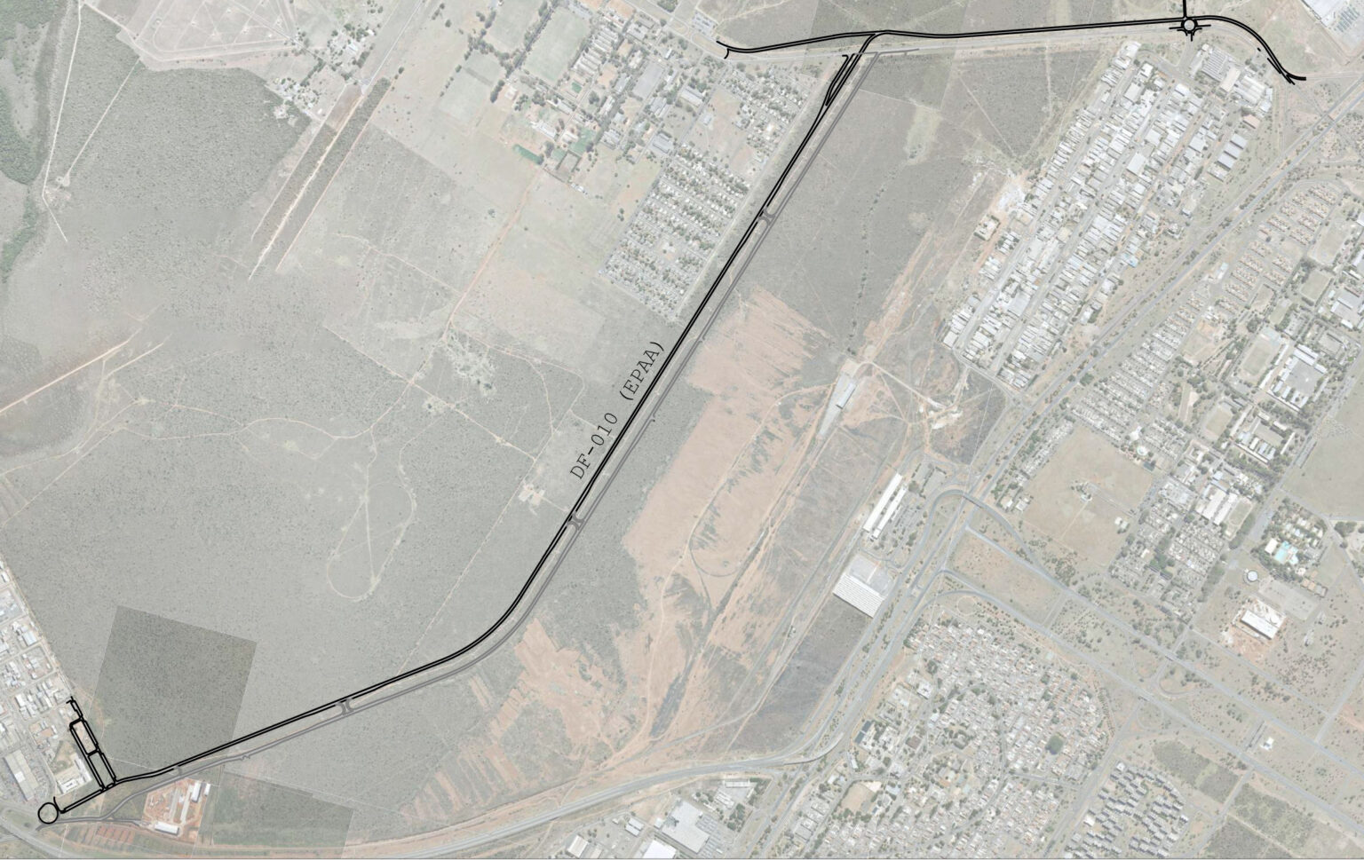 Autorizada construção de rota alternativa ligando a Estrutural à DF-010