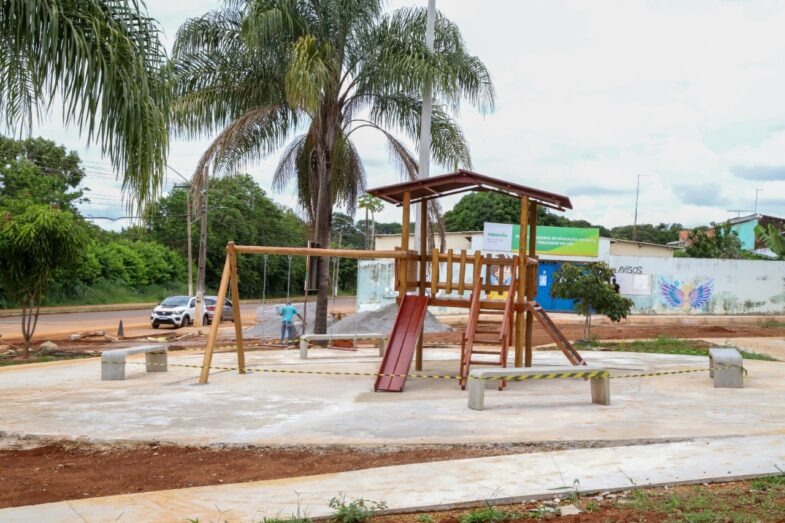 Nova praça da etapa D entra em fase final de obras e deve ser entregue em breve